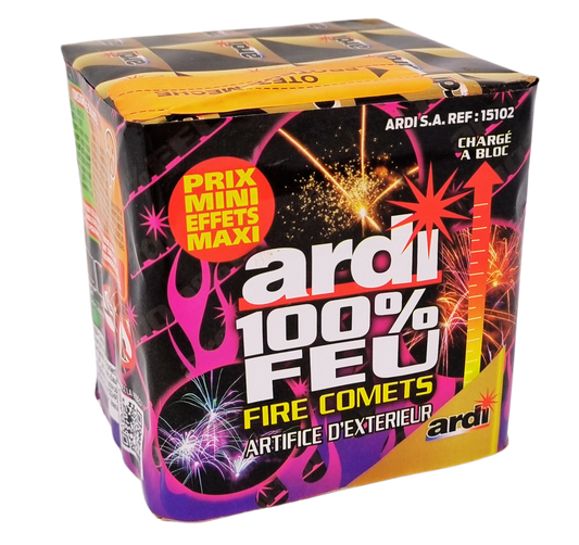 ARDI FIRE COMETS BARRAGE - VULCAN PYROTECHNICS