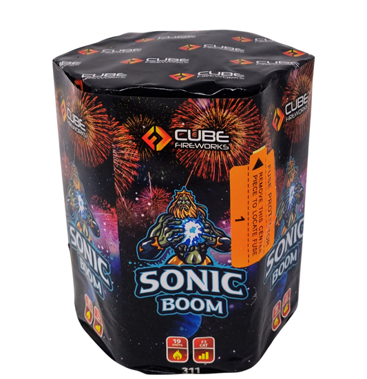 SONIC BOOM BARRAGE - CUBE FIREWORKS