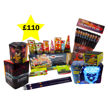 BRONZE FIREWORK DISPLAY PACK