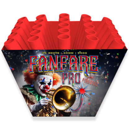 FANFARE PRO BARRAGE BY PYROWORX