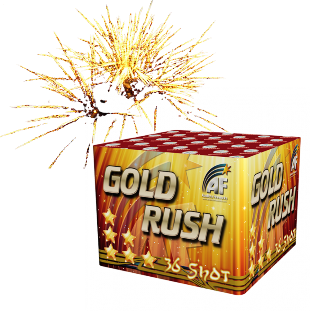 GOLD RUSH BARRAGE BY ABSOLUTE FIREWORKS