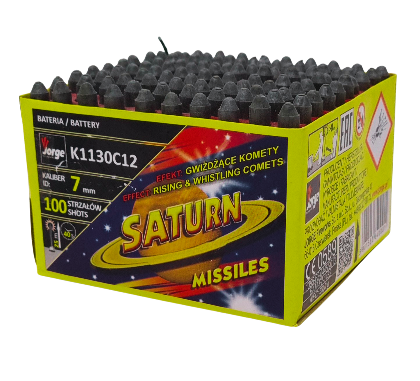 JORGE FIREWORKS - SATURN MISSILES K1130C12