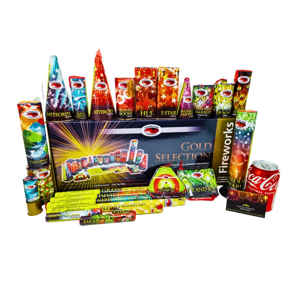 KIMBOLTON GOLD SELECTION BOX FIREWORK