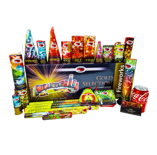 KIMBOLTON GOLD SELECTION BOX FIREWORK