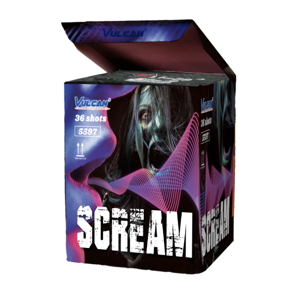 SCREAM LOUD CAKE BY VULCAN PYROTECHNICS

