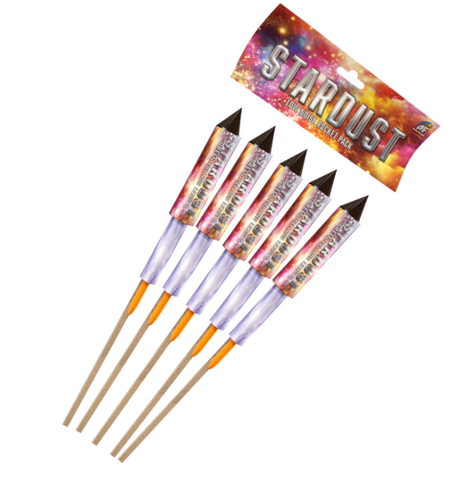 STARDUST QUIET ROCKETS BY ABSOLUTE FIREWORKS

