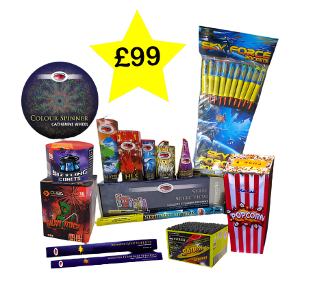 THE TRADITIONAL BONFIRE DISPLAY PACK