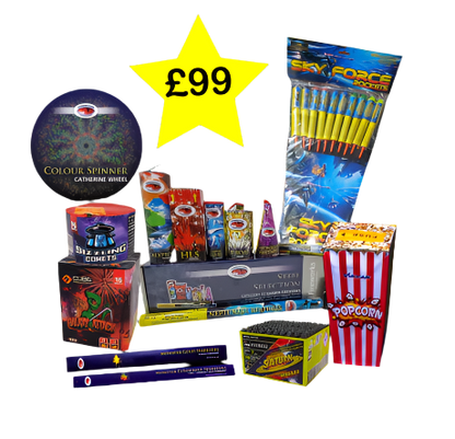 THE TRADITIONAL BONFIRE DISPLAY PACK