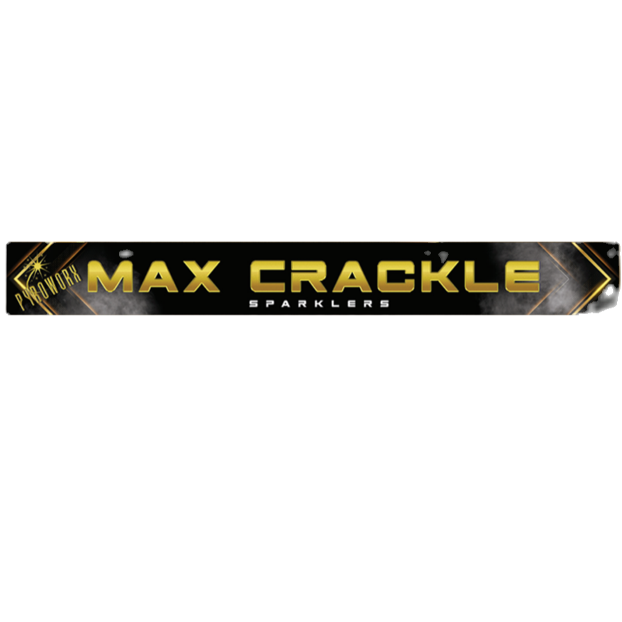 MAX CRACKLE SPARKLERS PYROWORX