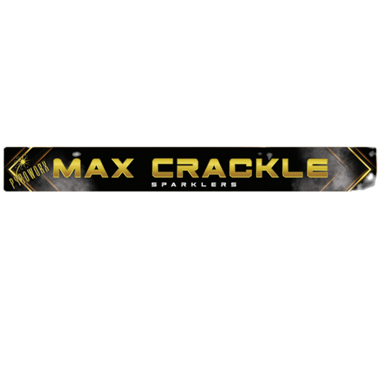 MAX CRACKLE SPARKLERS PYROWORX