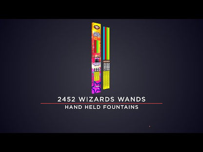 WIZARD WANDS HAND HELD FOUNTAINS