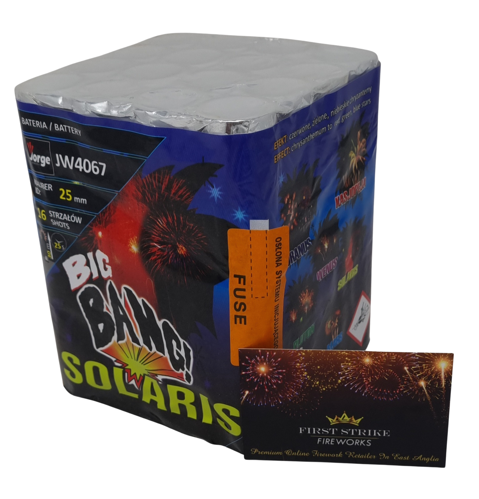 JORGE FIREWORKS - BIG BANG SOLARIS JW4067